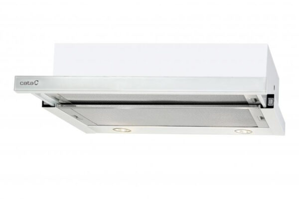 Cata TF-2003/60 LED WHITE GLASS Beépíthető Kihúzható páraelszívó LED világítás 1 db motor