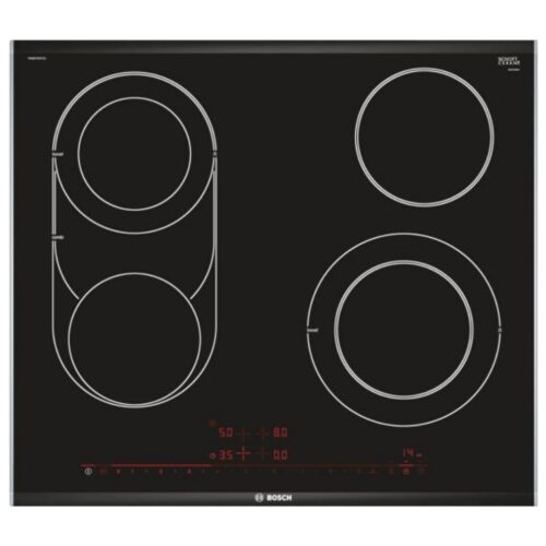 Bosch PKM675DP1D Beépíthető Kerámia főzőlap Fém keretes