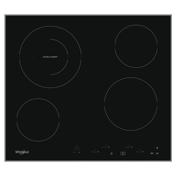 Whirlpool AKT 8601 IX Beépíthető Kerámia főzőlap Fém keretes