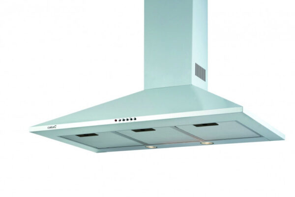 Cata OMEGA 700 WH/L FEHÉR Fali páraelszívó LED világítás 1 db motor