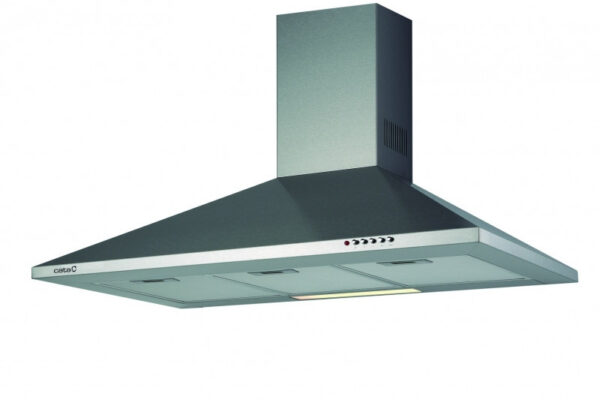 Cata V-900 X/L inox Fali páraelszívó LED világítás 1 db motor