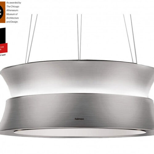 Falmec DAMA inox Sziget páraelszívó LED világítás 1 db motor
