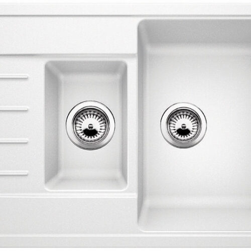 Blanco LEGRA 6S Compact SG Fehér színű Gránit mosogatótál PuraDur® (521304)