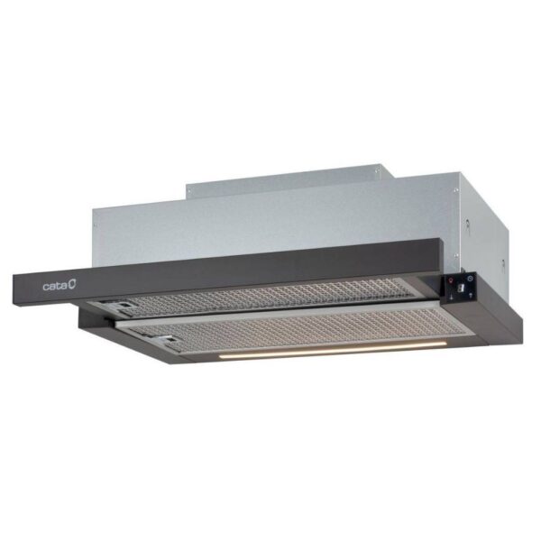 Cata TFH-6630 BK Beépíthető Kihúzható páraelszívó LED világítás 1 db motor