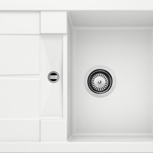 Blanco METRA 45S Compact Silgránit Fehér színű Gránit mosogatótál (519565)