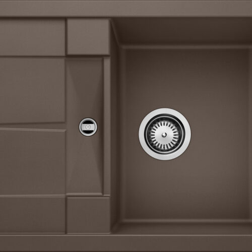 Blanco METRA 45S Compact Silgránit Kávé színű Gránit mosogatótál (519570)