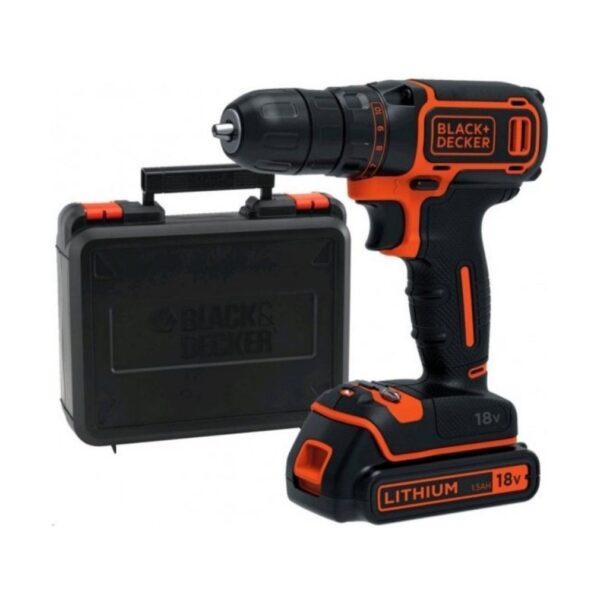 Black and Decker BDCDD186K-QW Akkus fúrócsavarozó