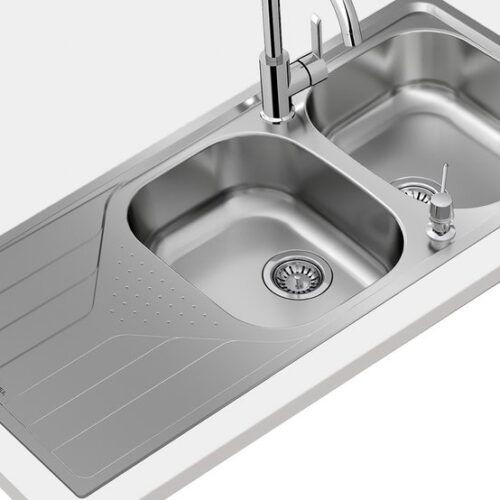 Teka Universe 80 T-XP 2B 1D Rozsdamantes mosogatótál (115170002)