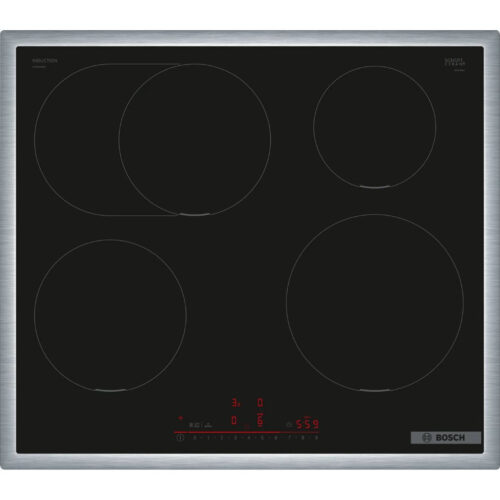 Bosch PIF645HB1E Beépíthető Indukciós főzőlap Fém keretes
