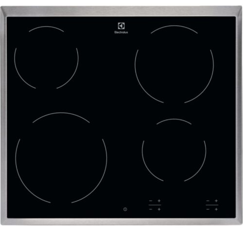 Electrolux EHF6240XXK Beépíthető Kerámia főzőlap Fém keretes