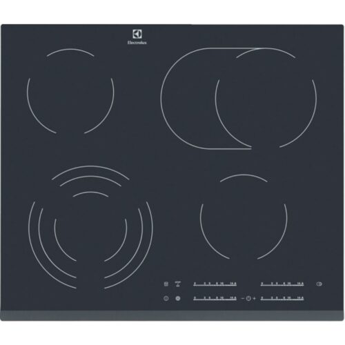 Electrolux EHF6547FXK Beépíthető Kerámia főzőlap Keret nélküli