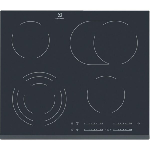 Electrolux EHF6547FXK Beépíthető Kerámia főzőlap Keret nélküli