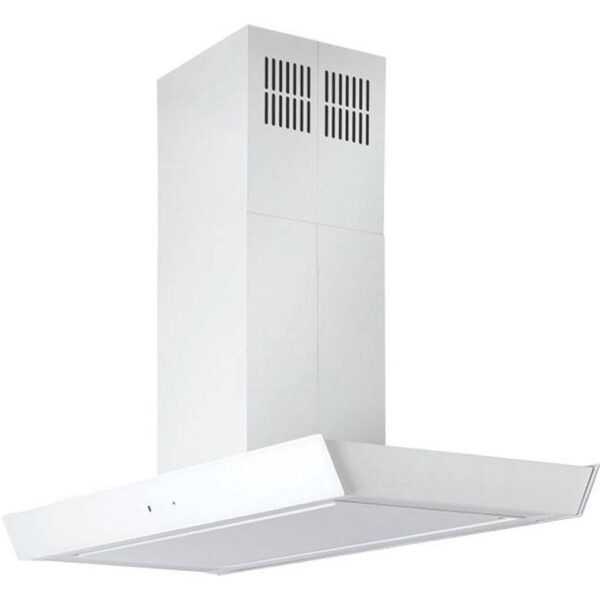 DAVOLINE FLOW 90 fehér Sziget páraelszívó LED világítás 1 db motor