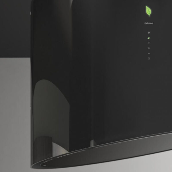Falmec SPRING E.ion BLACK Sziget páraelszívó Neon világítás 1 db motor