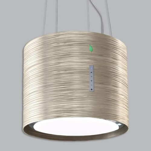 Falmec TWISTER E.ion TITANIUM Sziget páraelszívó LED világítás 1 db motor