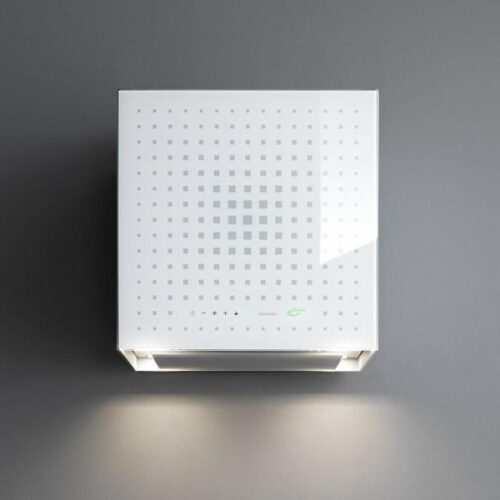 Falmec RUBIK E.ion WHITE fali Fali páraelszívó LED világítás 1 db motor