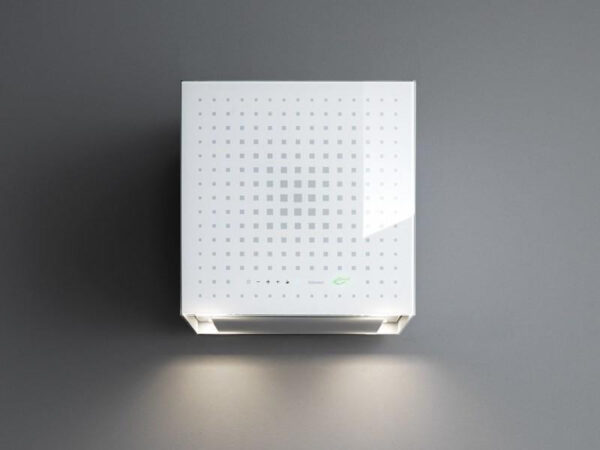 Falmec RUBIK E.ion WHITE fali Fali páraelszívó LED világítás 1 db motor