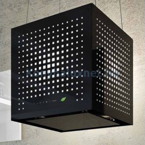 Falmec RUBIK E.ion BLACK fali Fali páraelszívó LED világítás 1 db motor