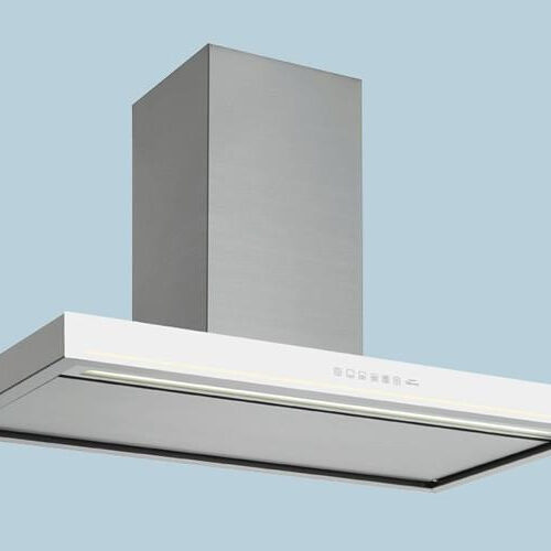 Falmec BLADE 90 fehér T800 Sziget páraelszívó Neon világítás 1 db motor