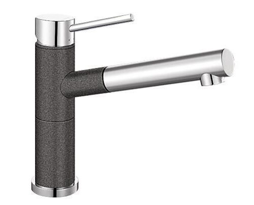 Blanco ALTA-S COMPACT Silgránit-K Antracit színű-K Gránit - króm csaptelep (515333)
