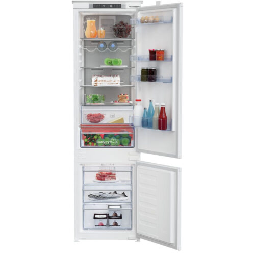 Beko BCNA306E4SN Beépíthető Alulfagyasztós hűtőszekrény E