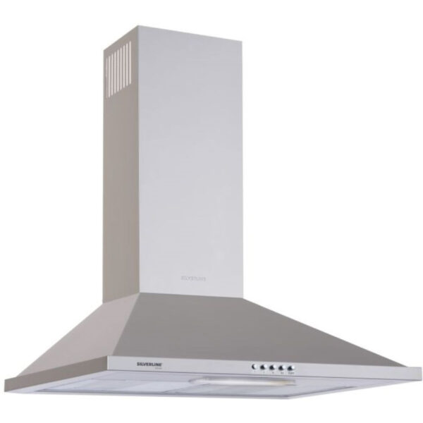 SILVERLINE TRICOL 2240 60cm inoxFali páraelszívó LED világítás 1 db motor