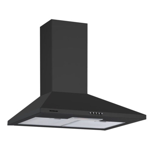 SILVERLINE TRICOL 2240 60cm feketeFali páraelszívó LED világítás 1 db motor