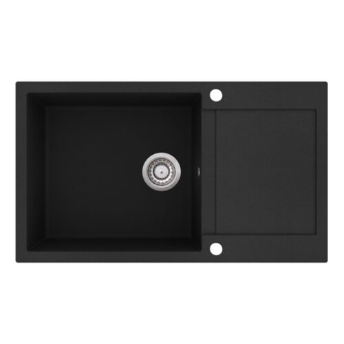 EVIDO Cubo XL 6S Compact Antracit színű Gránit mosogatótál (105539)