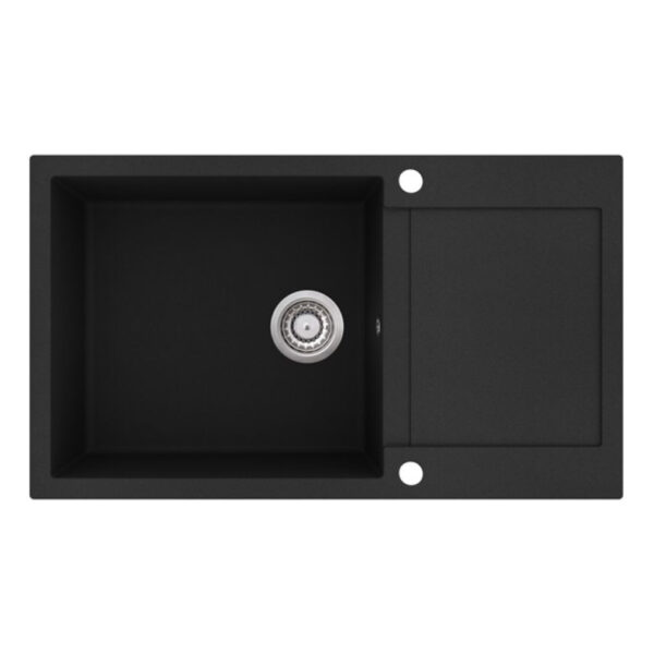 EVIDO Cubo XL 6S Compact Antracit színű Gránit mosogatótál (105539)