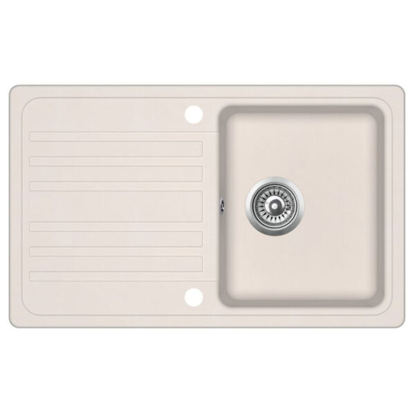 EVIDO Home 45S Bézs színű Gránit mosogatótál (105546)