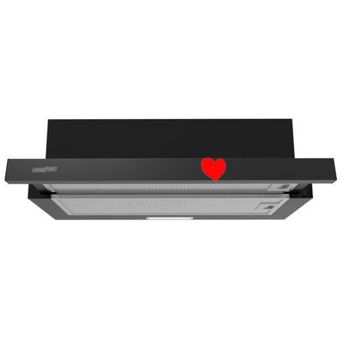 HOMEFORT HPK611B Beépíthető Kihúzható páraelszívó LED világítás 1 motor