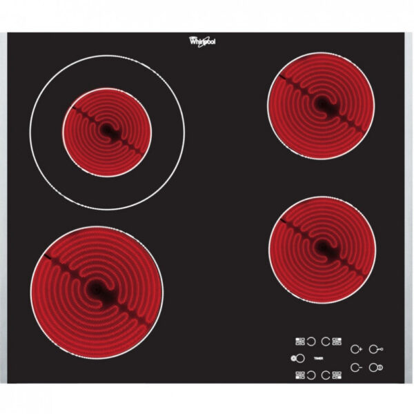 Whirlpool AKT 8130 LX Beépíthető Kerámia főzőlap Fém keretes