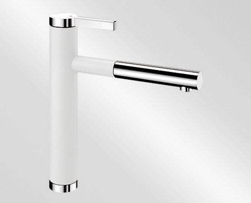 Blanco LINEE-S Silgránit-K Fehér színű-K Gránit - króm csaptelep (518441)