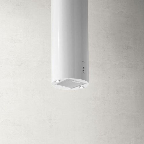 Elica TUBE PRO ISLAND WH/A/43 matt fehér Sziget páraelszívó LED világítás 1 db motor