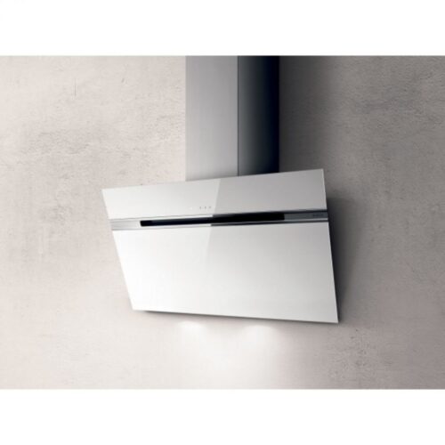 Elica STRIPE WH/A/90/LX fehér üveg Fali páraelszívó LED világítás 1 db motor