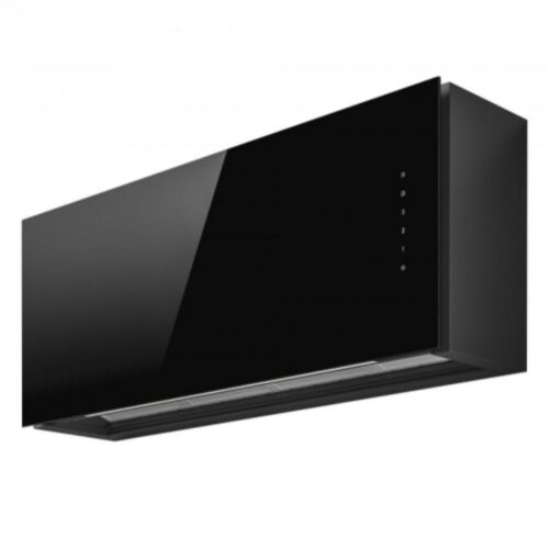 Elica RULES BL/F/90 fekete Fali páraelszívó LED világítás 1 db motor