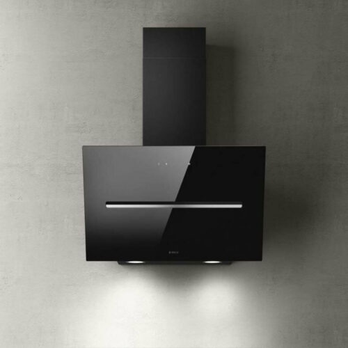 Elica SHY-S BL/A/60 fekete üveg Fali páraelszívó LED világítás 1 db motor