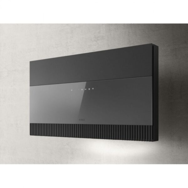 Elica SUPER PLAT GR/F/80 szürke üveg Fali páraelszívó LED világítás 1 db motor