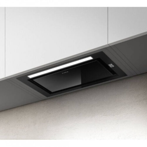 Elica HIDDEN 2.0 @ BLGL/A/52 fekete üveg Aláépíthető páraelszívó LED világítás 1 db motor