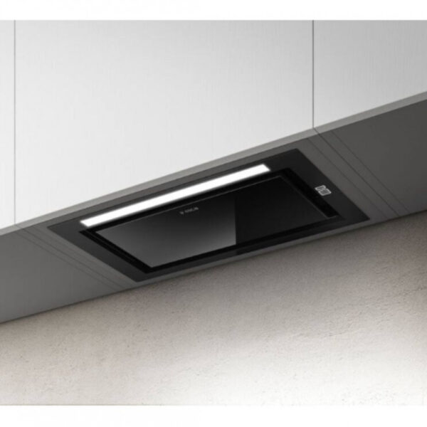 Elica HIDDEN 2.0 @ BLGL/A/52 fekete üveg Aláépíthető páraelszívó LED világítás 1 db motor