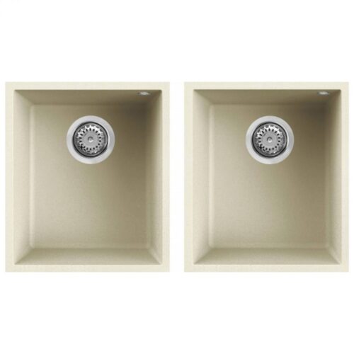 Elleci Quadra 200 G62 Bianco Antico Gránit mosogatótálca