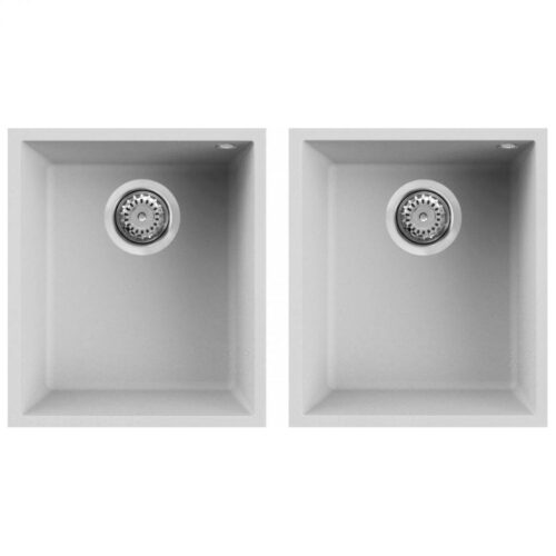 Elleci Quadra 200 G68 Bianco Gránit mosogatótálca