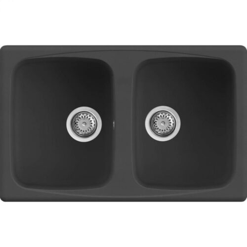 Elleci Master 350 G59 Antracite Gránit mosogatótálca (LGM35059)Munkalapra szerelhető