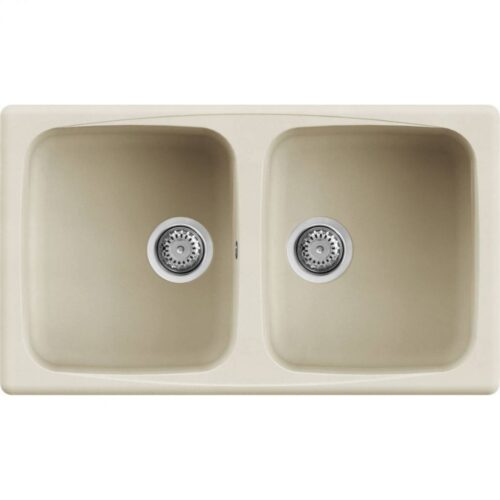 Elleci Master 450 G62 Bianco Antico Gránit mosogatótálca (LGM45062)Munkalapra szerelhető