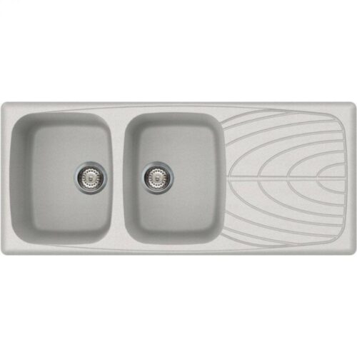 Elleci Master 500 G52 Bianco Pietra Gránit mosogatótálca (LGM50052)Munkalapra szerelhető