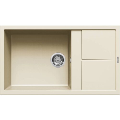 Elleci Unico 410 G62 Bianco Antico Gránit mosogatótálca (LGU41062)Munkalapra szerelhető