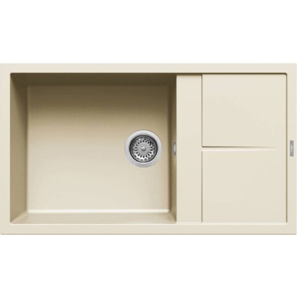 Elleci Unico 410 G62 Bianco Antico Gránit mosogatótálca (LGU41062)Munkalapra szerelhető
