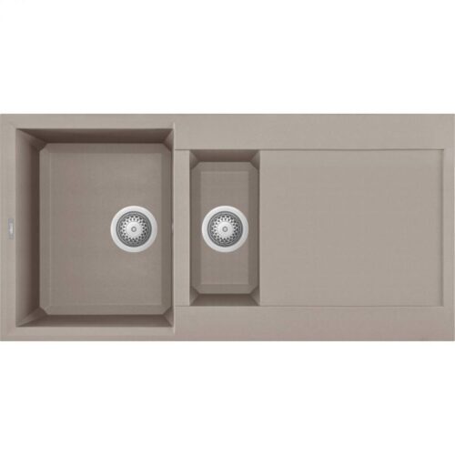 Elleci Easy 475 G43 Tortora Gránit mosogatótálca (LGY47543)Munkalapra szerelhető