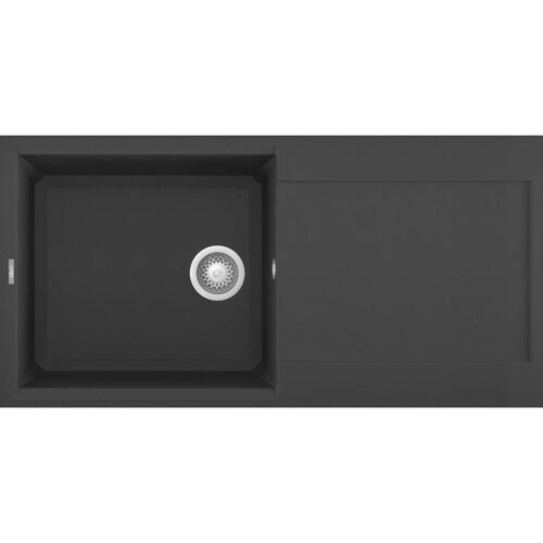 Elleci Easy 480 G59 Antracite Gránit mosogatótálca (LGY48059)Munkalapra szerelhető
