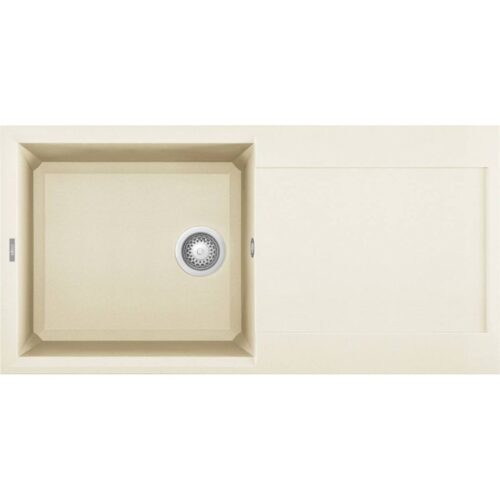Elleci Easy 480 G62 Bianco Antico Gránit mosogatótálca (LGY48062)Munkalapra szerelhető
